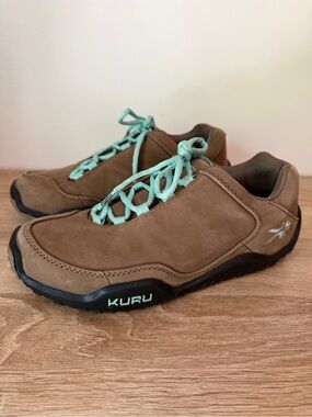 KURU Chicane Brown Suede Hiking Shoes Walking Sneakers Women’s Size 7